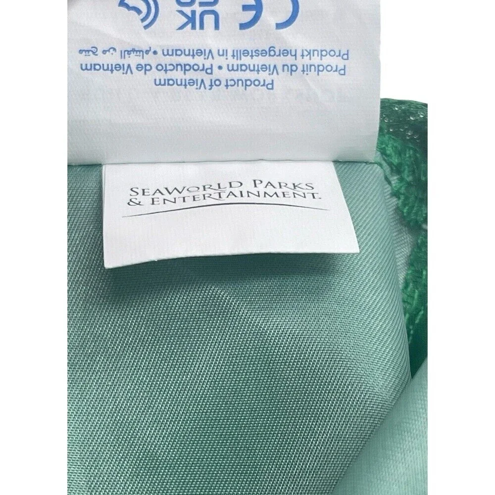 Build A Bear Green Drawstring Bag Busch Gardens 2022 RARE